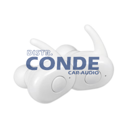 AURICULAR DEPORTIVO BLUETOOHT V5.0 CON ESTUCHE CARGADOR (blanco) FS1083W