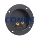 base-conector-altavoces-redonda