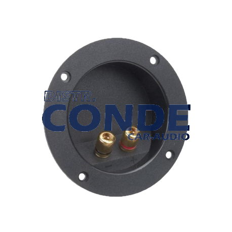 base-conector-altavoces-redonda