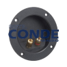 base-conector-altavoces-redonda