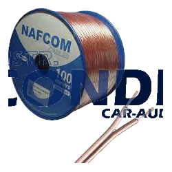bobina-cable-transparente-2x2mm-100m