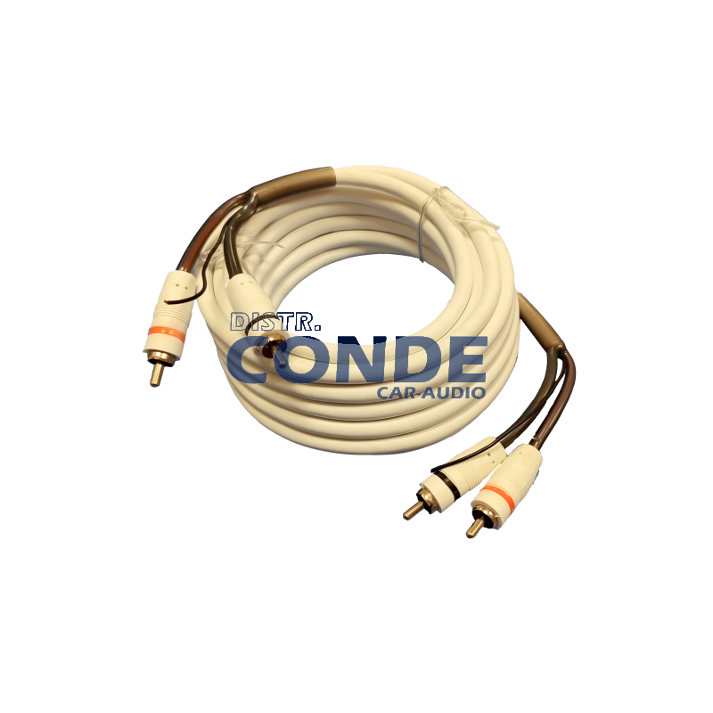 Cable de Audio 2RCA -Plug 3.5mm 5mts - Gralf