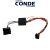 CONEX. RADIO AUDI A3/ A4/ TT CON AMPLIFICACION INFINITY TRASERA CON CONEXION FACKRA 