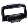 ADAPT. RADIO 1DIN TOYOTA AYGO / CITROEN C1 / PEUGEOT 108 +2014 (NEGRO LACADO)