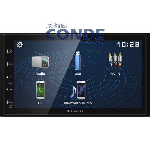 EQUIPO MULTIMEDIA KENWOOD DMX-129BT