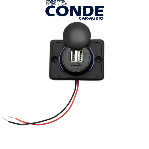 CARGADOR USB DUAL 12-24V 3.1A