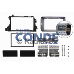 ADAPT. RADIO 2DIN SSANGYONG ACTYON ´06/ KIRON ´05 (con bastidor)