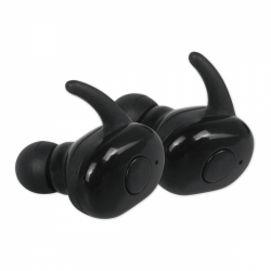 AURICULAR DEPORTIVO BLUETOOTH V5.0 CON ESTUCHE CARGADOR (negro) FS1083B